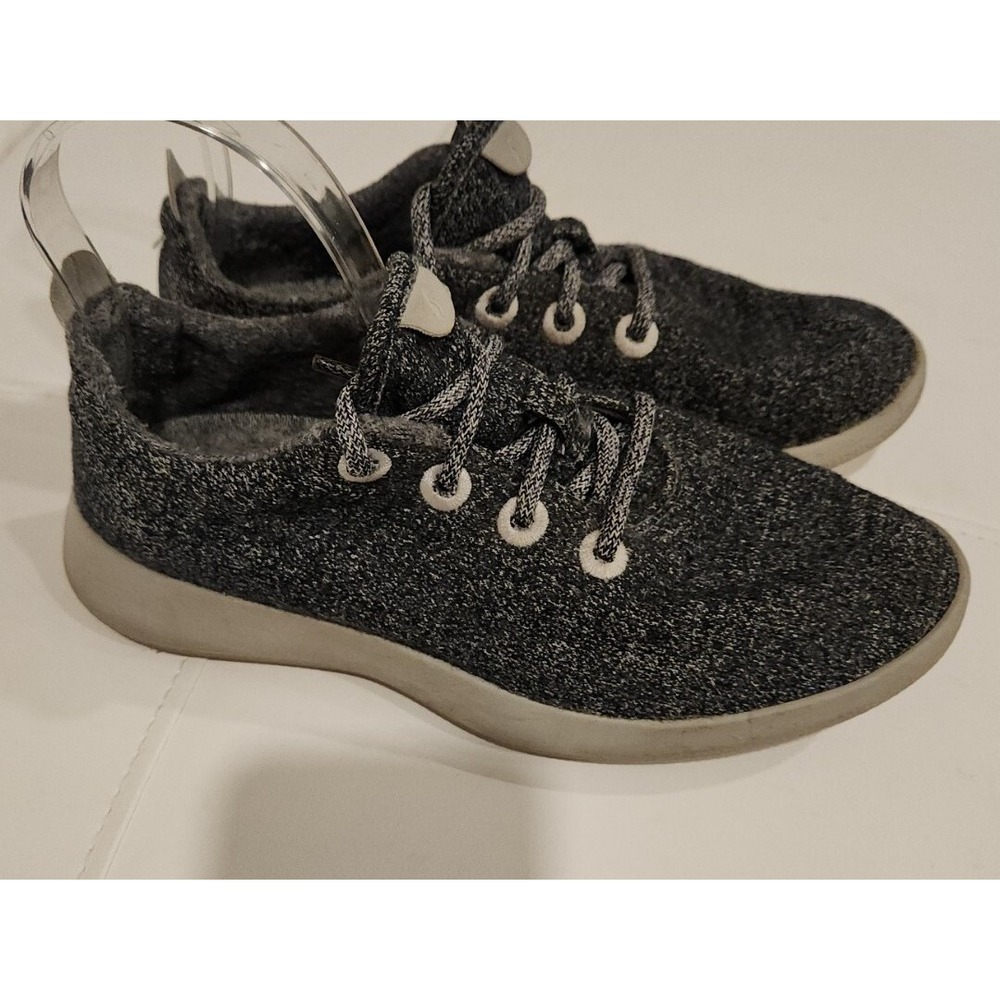 Allbirds Wool Runners Women Grey Sneakers Shoes Size 8 Comfort Cushioned Walking - Picture 2 of 9